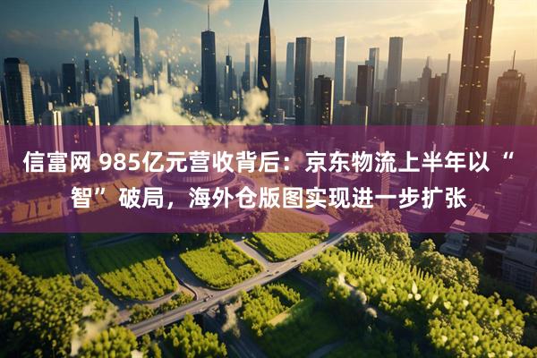 信富网 985亿元营收背后：京东物流上半年以 “智” 破局，海外仓版图实现进一步扩张