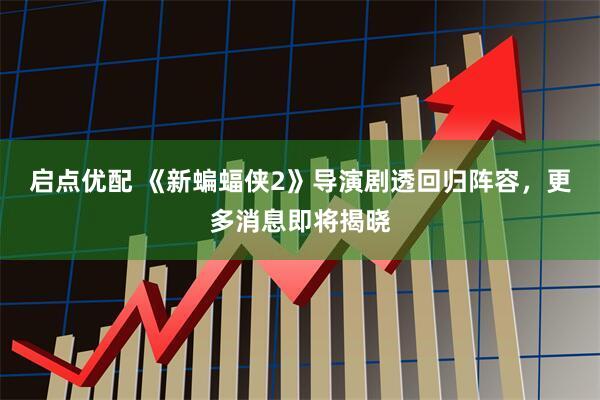 启点优配 《新蝙蝠侠2》导演剧透回归阵容，更多消息即将揭晓
